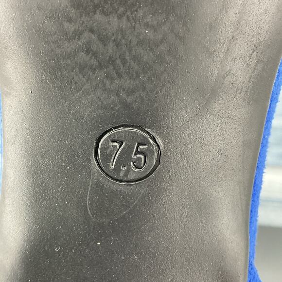 NEW Dream Pairs Women’s Ankle Strap Stiletto High Heels Blue Size 7.5 - Picture 5 of 9